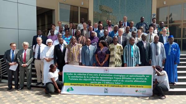 Signataires de la déclaration de Ouagadougou © Cirad