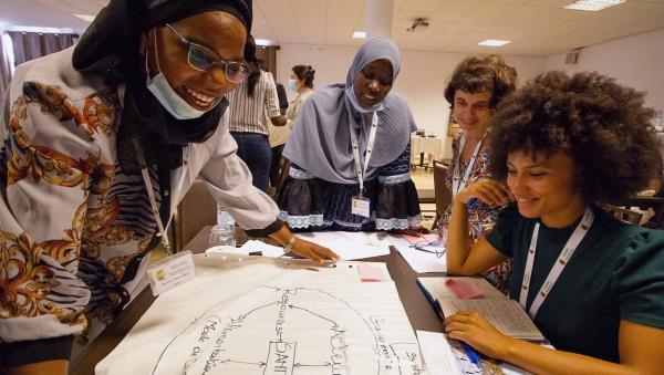 Un atelier de travail multipartenarial dans le cadre du projet Santé-Territoire © R. Belmin, Cirad