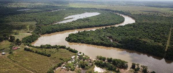 Landscape combining forest and cultivated areas in the Amazon © R. Poccard-Chapuis, CIRAD