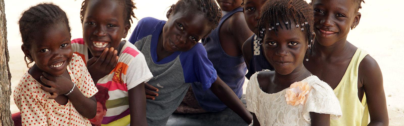 Children in a village in central Senegal © C. Dangléant, CIRAD