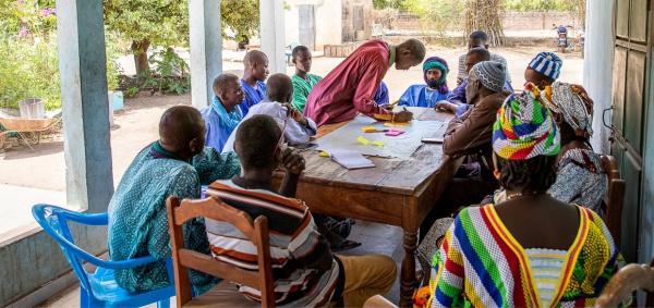 Concertation dans les territoires, Sénégal © R. Belmin