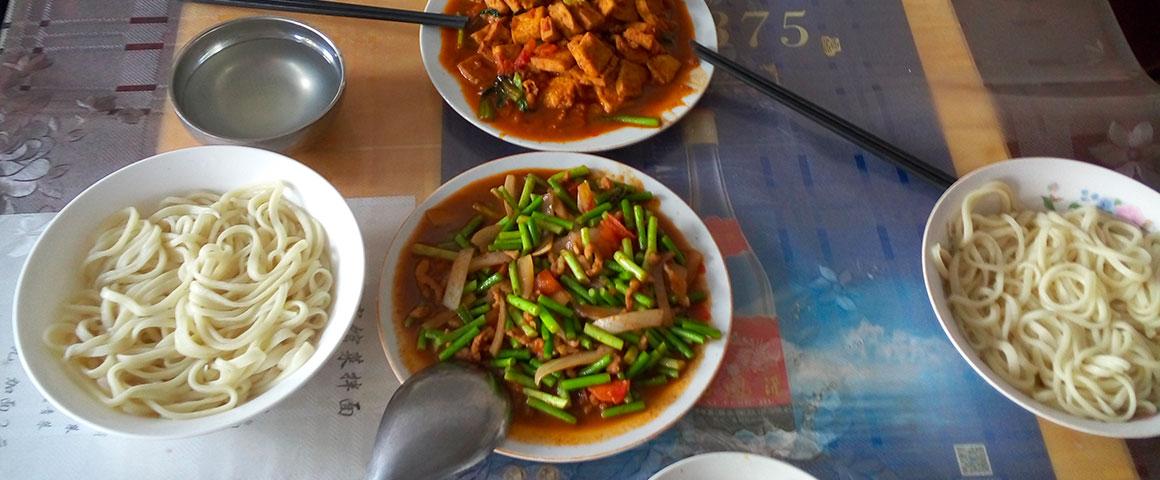 Repas en Chine. © P. Moustier, Cirad