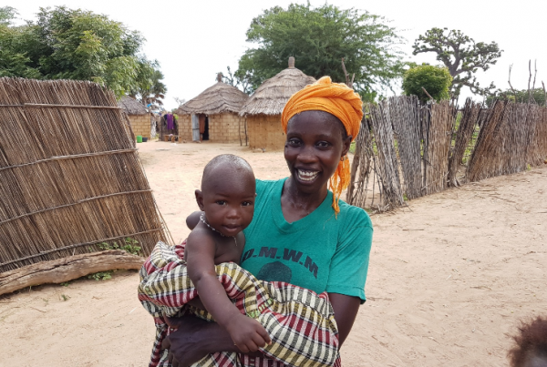 Mère et son enfant au Sénégal. © C. Dangléant, Cirad