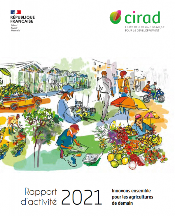 Couverture du rapport annuel 2021